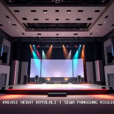 Sewa Panggung Rigging Boyolali