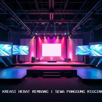 sewa panggung rigging Rembang