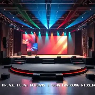 Sewa Panggung Rigging Rembang