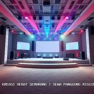 sewa panggung rigging Semarang