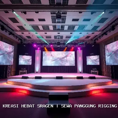 sewa panggung rigging Sragen