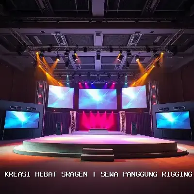 Sewa Panggung Rigging di Sragen