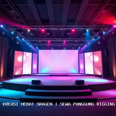 Sewa Panggung Rigging di Sragen