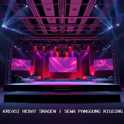 Sewa Panggung Rigging di Sragen