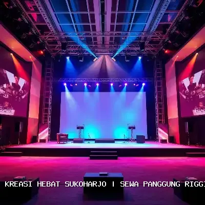 sewa panggung rigging Sukoharjo