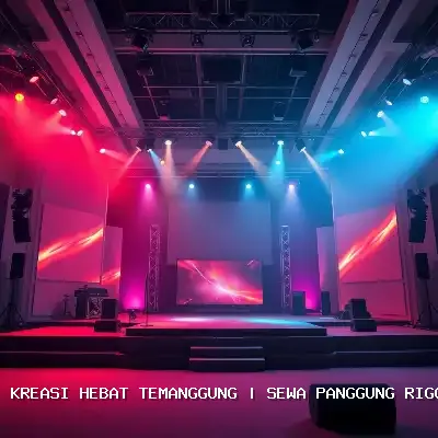 sewa panggung rigging Temanggung