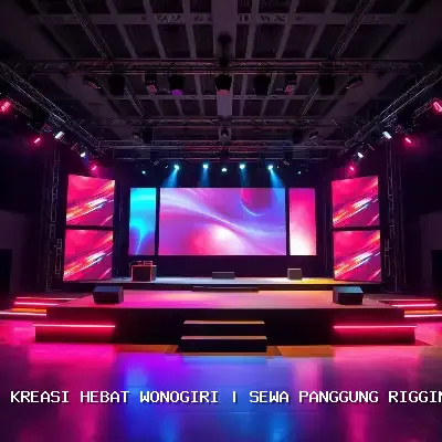 Sewa Panggung Rigging di Wonogiri