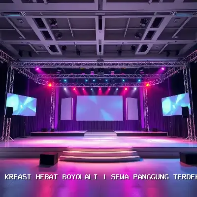 Sewa Panggung Terdekat Boyolali