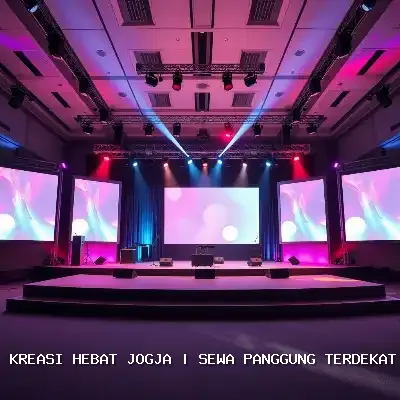 sewa panggung terdekat Jogja