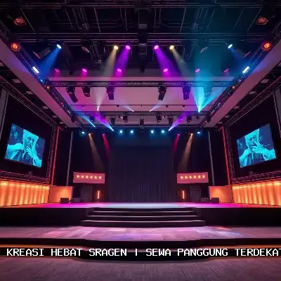 sewa panggung terdekat Sragen
