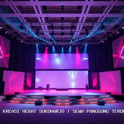 sewa panggung terdekat Sukoharjo