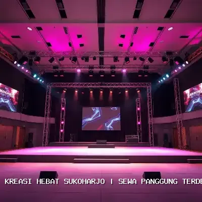 Sewa Panggung Terdekat di Sukoharjo