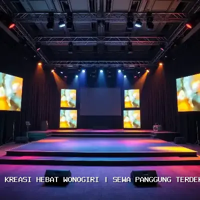 sewa panggung terdekat Wonogiri