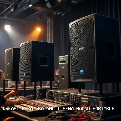 Sewa Sound Portable Batang – Audio Profesional untuk Semua Acara