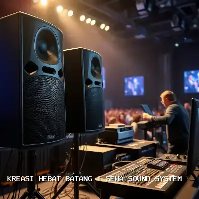 Sewa Sound System Batang untuk Acara Berkualitas