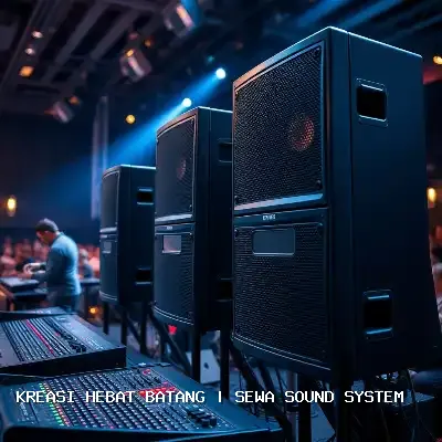 Sewa Sound System Batang untuk Acara Berkualitas