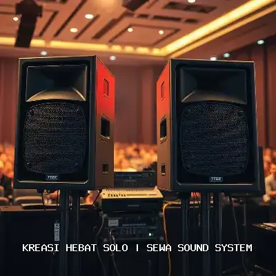 Sewa Sound System Solo – Audio Jernih untuk Setiap Acara