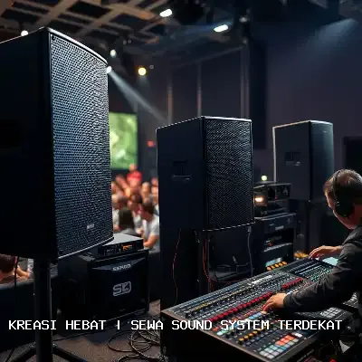 Sewa Sound System Terdekat – Audio Jernih dan Profesional