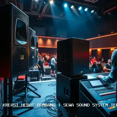 sewa sound system terdekat Rembang