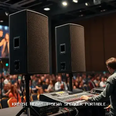 Sewa Speaker Portable Berkualitas untuk Acara Anda