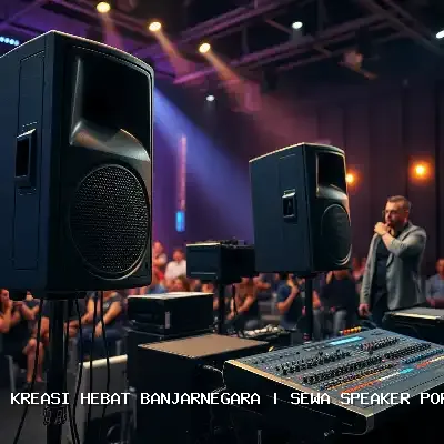 Sewa Speaker Portable Banjarnegara – Audio Jernih untuk Setiap Acara