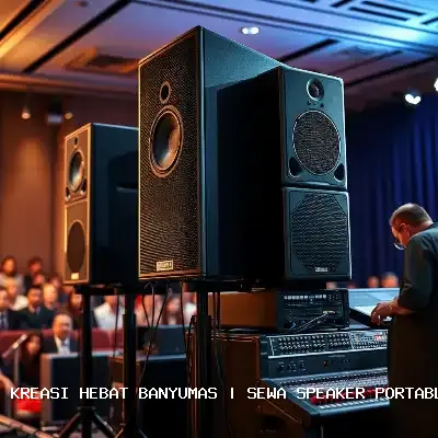 Sewa Speaker Portable Banyumas – Solusi Audio Jernih untuk Berbagai Acara