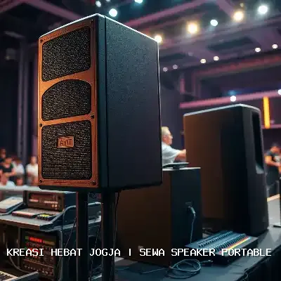 Sewa Speaker Portable Jogja untuk Acara Anda