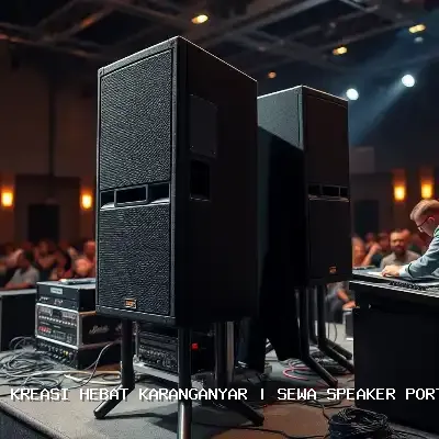 Sewa Speaker Portable Karanganyar – Audio Berkualitas untuk Berbagai Acara