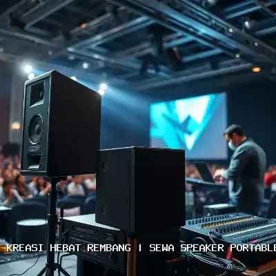 Sewa Speaker Portable Rembang – Solusi Audio Berkualitas
