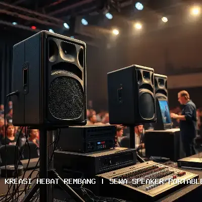 Sewa Speaker Portable Rembang – Solusi Audio Berkualitas