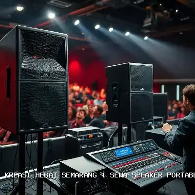 Sewa Speaker Portable Semarang – Suara Jernih untuk Setiap Acara
