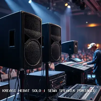 Sewa Speaker Portable Solo untuk Acara Berkualitas