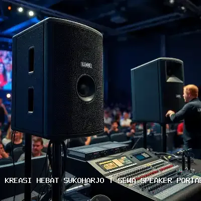 Sewa Speaker Portable Sukoharjo untuk Acara Anda