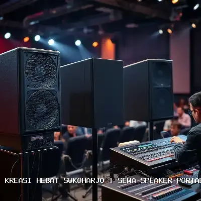 Sewa Speaker Portable Sukoharjo untuk Acara Anda