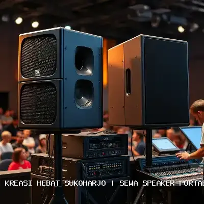 Sewa Speaker Portable Sukoharjo untuk Acara Anda