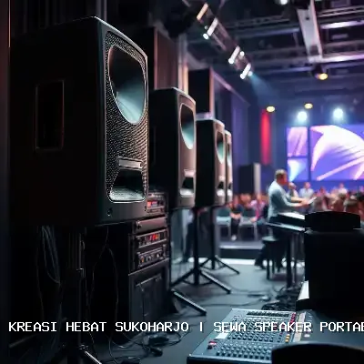 Sewa Speaker Portable Sukoharjo untuk Acara Anda