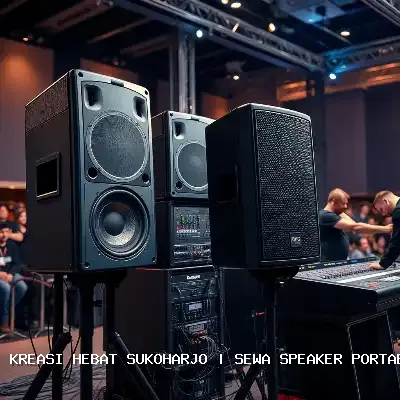 Sewa Speaker Portable Sukoharjo untuk Acara Anda