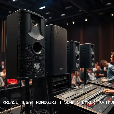 Sewa Speaker Portable Wonogiri untuk Acara Anda