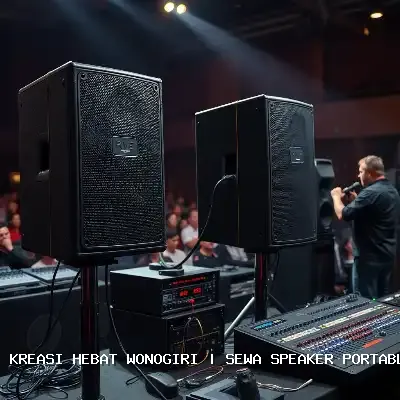 Sewa Speaker Portable Wonogiri untuk Acara Anda