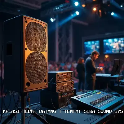 tempat sewa sound system Batang