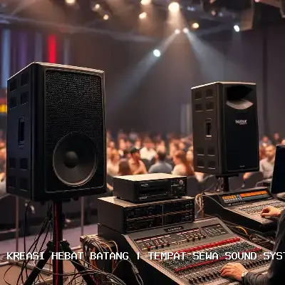 Tempat Sewa Sound System Batang
