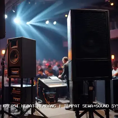 Portfolio Tempat Sewa Sound System Rembang