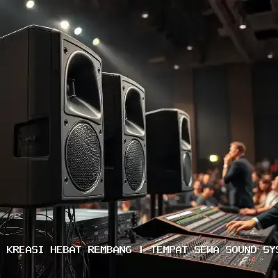 Portfolio Tempat Sewa Sound System Rembang
