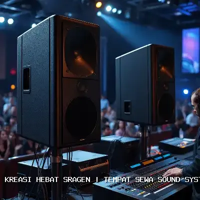 Tempat Sewa Sound System Sragen – Audio Jernih dan Profesional