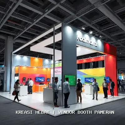 vendor booth pameran