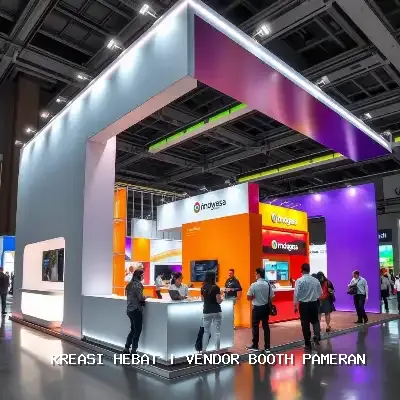 Vendor Booth Pameran: Desain Eksklusif dan Kualitas Terpercaya