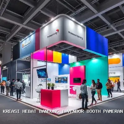 Vendor Booth Pameran Bandung: Desain Custom & Finishing Rapi