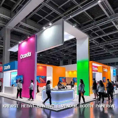 vendor booth pameran Banjar