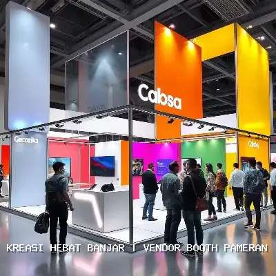 Vendor Booth Pameran Banjar – Desain Custom & Finishing Rapi