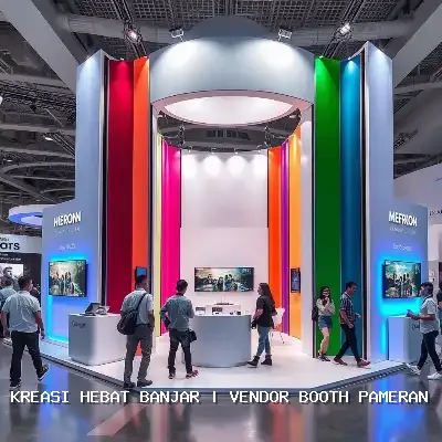 Vendor Booth Pameran Banjar – Desain Custom & Finishing Rapi